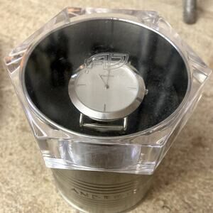 Android Y2K Vintage Watch, Chrome Finish